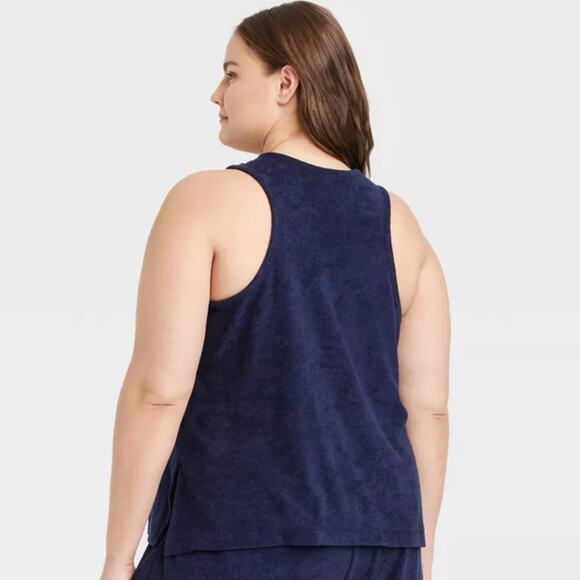 Bundle of 2 A New Day Terry Tank Tops Plus 2X NEW - Picture 5 of 8